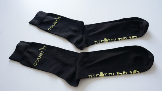Digital-Dojo-Socken helfen gegen kalte Füße.