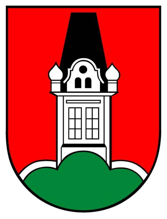 Das Wappen von Hagenberg im Mühlkreis
