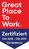 GREAT PLACE TO WORK Zertifiziert