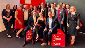 Die Abordnung der COUNT IT Group bei der For ALL™ Stars Night im GLOBE WIEN