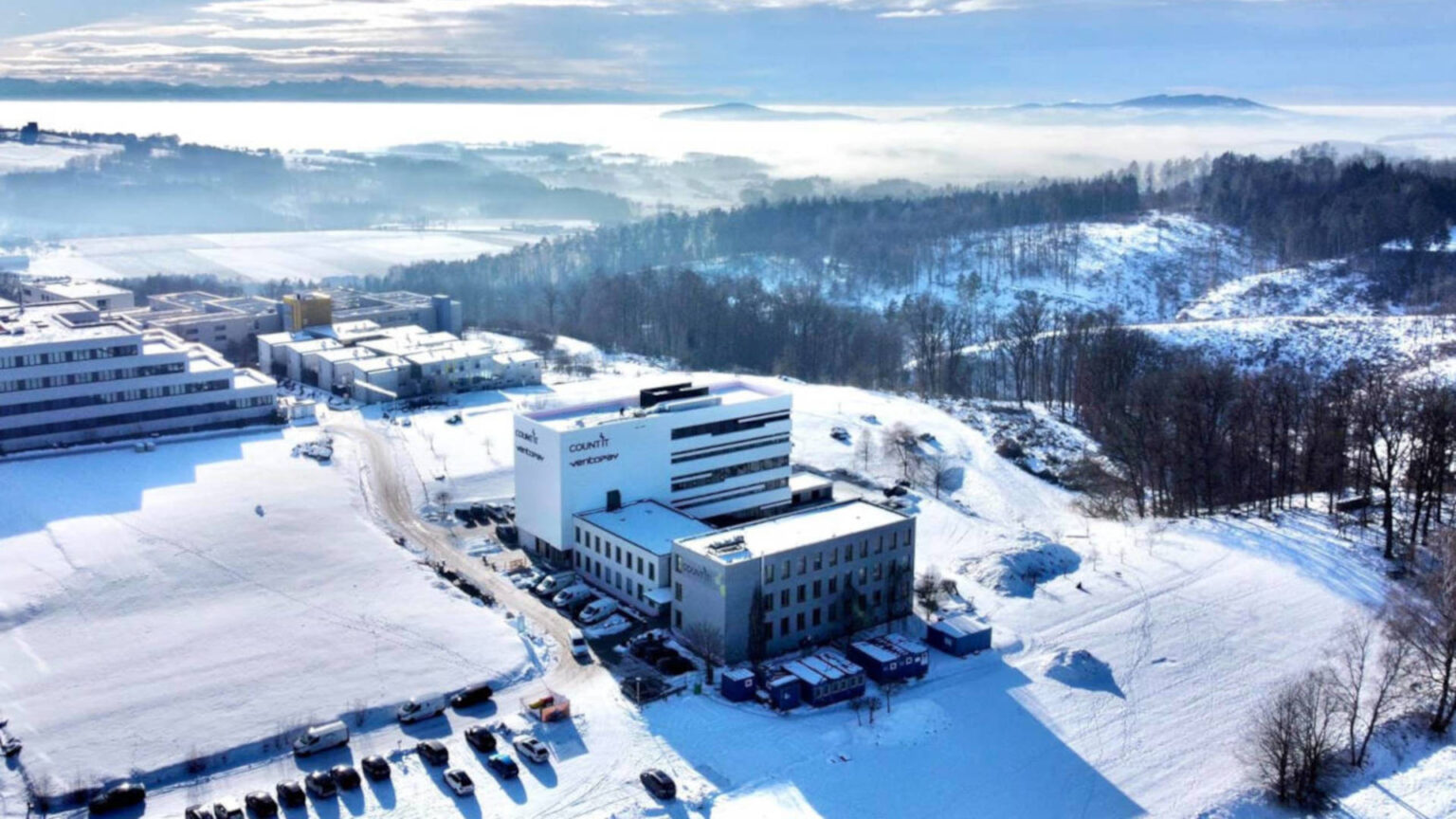 COUNT IT im Softwarepark Hagenberg im Winter