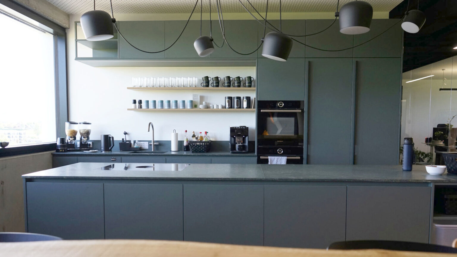 Die neue Küche im Neubau