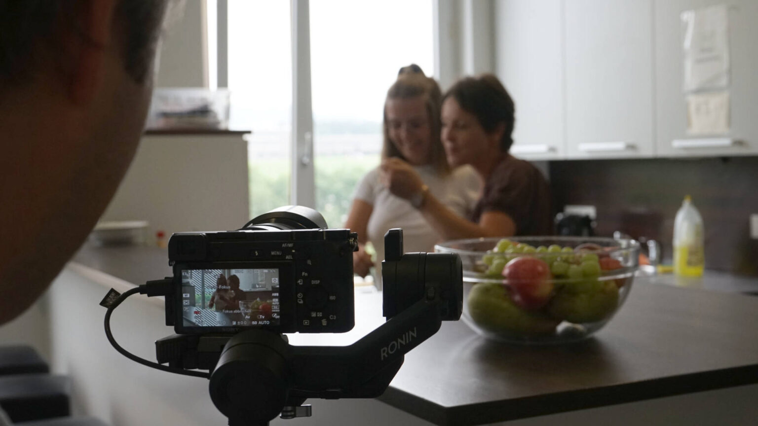 Shooting - gemeinsames Kochen