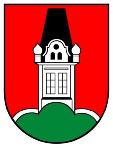 Das Wappen von Hagenberg im Mühlkreis