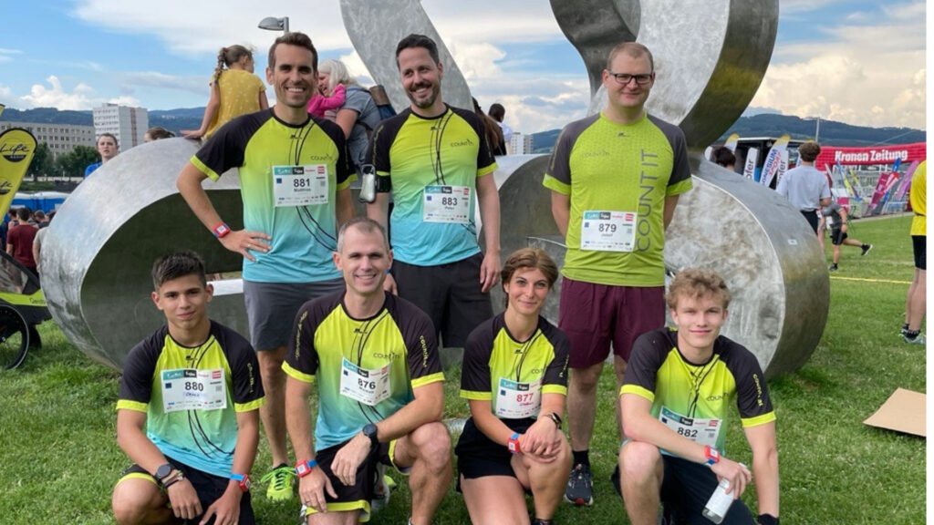 Linzathlon in de COUNT IT Sportkollektion